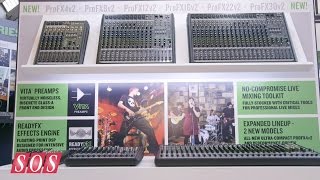 Mackie Pro FX Series V2  Musikmesse 2015 [upl. by Aes]