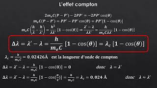 Mécanique quantique 1 L’effet compton [upl. by Muffin854]