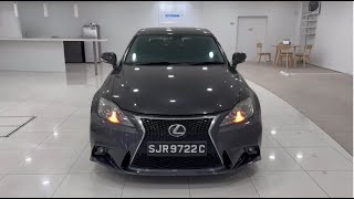 Lexus IS250 Auto Luxury Facelift 2009 Black SJR9722C [upl. by Nnylkcaj]