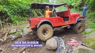 Aventuras Extremas 4x4 en En Salvador Montañas de Berlín en Usulután Parte 1 [upl. by Wilton]