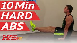 10 Min Demolition Abs Workout  HASfit Extreme Abdominal Exercises  Hard Ab Workouts  Advanced Ab [upl. by Kenzi]