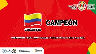 PREMIACION COLOMBIA CAMPEON [upl. by Kessel]