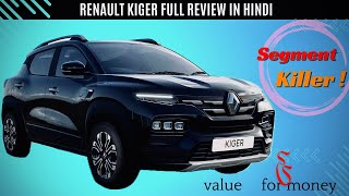 Renault Kiger full review in hindi Full detailed video [upl. by Kurtz]