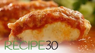 CHICKEN QUENELLES GRATIN  By RECIPE30com [upl. by Aneerak]