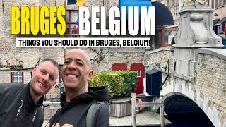 BRUGES BELGIUM  Things You SHOULD Do in Bruges [upl. by Neo]