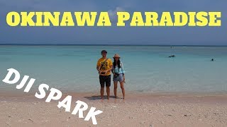 OKINAWA beautiful beach  Drone DJI SPARK [upl. by Justinn]