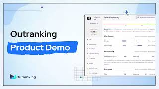 Outrankingio  AI Assisted SEO Writing Solution [upl. by Jer]