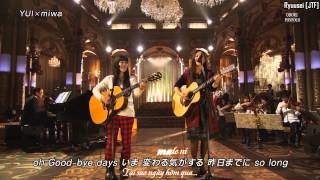 JTF viet sub YUI x miwa  Goodbye days 20121205 [upl. by Lossa]