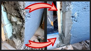 Door rough opening repair home repair single door replacement part 2 [upl. by Sire]