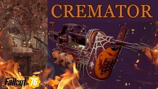 Cremator your foes with a BOOM In Fallout 76 [upl. by Aeht]