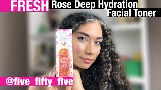 FRESH Rose Deep Hydration Facial Toner Review [upl. by Amaris]