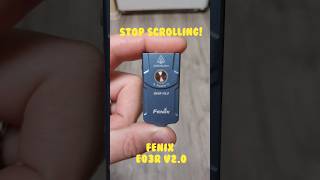 ⚡️Fenix E03R V20  Thumb Sized Keychain Light shorts [upl. by Tu891]