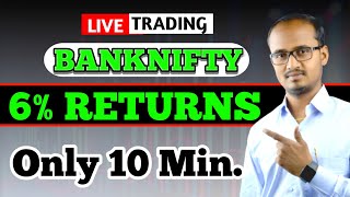 Intraday Banknifty Live Trading  Profit 6  07032024 [upl. by Kirima]