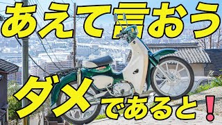 新型スーパーカブ110を納車して１年！マイナス面も含めて正直にレビュー【JA59】 [upl. by Rhynd120]