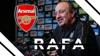 Rafa Benitezs full prematch Arsenal press conference [upl. by Sucramat]