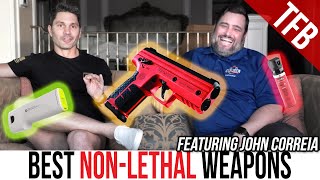 Three Best NonLethal Weapons ft John Correia at SHOT Show 2022 [upl. by Audrit211]