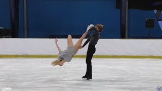 Leah NESET  Artem MARKELOV  Ice Dance Free Dance  2024 Golden Spin of Zagreb [upl. by Hecht]