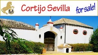 for sale Cortijo Reitimmobilie Finca Sevilla Andalusien zu verkaufen [upl. by Weider]