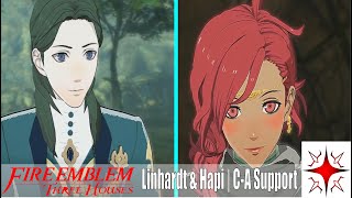 Linhardt amp Hapi Romance  The Ashen Wolves  CA Support  Fire Emblem Three Houses [upl. by Smart]