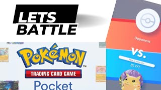 POKEMON TCG POCKET BATTLE WITH AI BEGINNER DIFFICULTY [upl. by Loredo146]