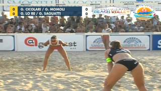 5ª Tappa del Campionato Italiano assoluto Femminile di Beach Volley 2015  Scoglitti  FINALE [upl. by Cindie]