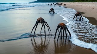 His Camera Caught These Creatures Crawling Out Of The Ocean And Then This Happened [upl. by Nyleaj]