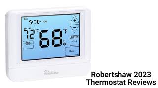 HvacRepairGuy 2023 Robertshaw Brand Thermostat Reviews [upl. by Veradia]