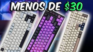 MENOS DE 30 El Mejor Teclado Mecanico BARATO [upl. by Timi]