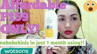 AVININE WHITE EXTRA HONEST QUICK REVIEW PhilippinesJhaJha [upl. by Braun804]