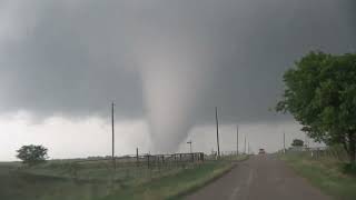 MAY 25 2024 TEXAS TORNADO FEST 4 TORNADOS WITH A HUGE STOVEPIPE HITTING A HOME [upl. by Vivianna]