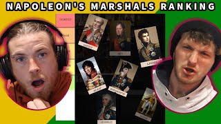 HISTORY ENTHUSIASTS RANK NAPOLEONS MARSHALS [upl. by Roze]