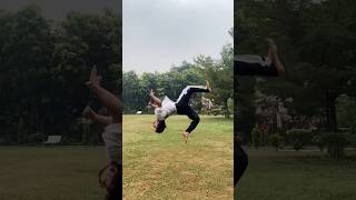 Gainer🔥 flip dance stunts mcdschool flipspracticestuntschool music hiphop funwithpractice [upl. by Noda]