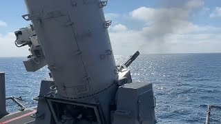 USS Nimitz Showcases Phalanx CIWS Power in Live Fire Exercise [upl. by Kciderf595]