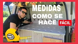 🛠 Como se hace fácil CAMPERIZACIÓN FLIP FLOP Berlingo Rifter EXPLICADO Y CON MEDIDAS Mini Camper 🚙🔝 [upl. by Megen]