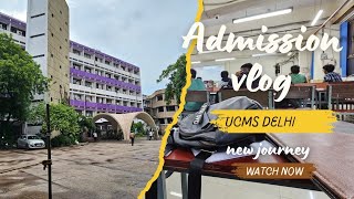 I got UCMS in Round 1  AIQ   Admission Process  mini vlog  vlog ucms aiimsdelhi aiimsvlog [upl. by Elsworth901]