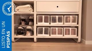 5 ideas para organizar los zapatos en un pispás  IKEA [upl. by Edva]