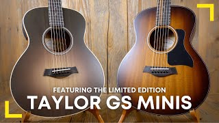 New Limited Edition Taylor GS Mini Guitars [upl. by Anivlac]