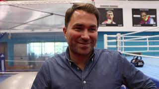 EDDIE HEARN ON KHANBROOKPACQUIAO JOSHUAPOVETKIN WILDER TEAM EMAIL CHISORAWHYTE BELLEWUSYK [upl. by Slifka]