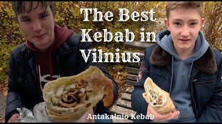 Kebab Review 1 Vilnius Food [upl. by Corwin502]