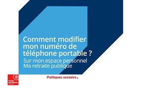 Comment modifier mon numéro de téléphone portable [upl. by Quita]