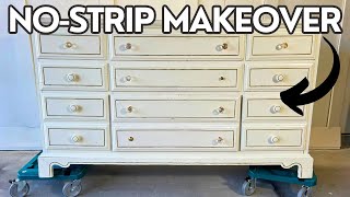 How to Easily Refinish Painted Furniture Without Stripping DIY Guide [upl. by Hartzel]