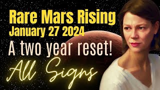 Life Reset Mars Rising in Capricorn January 2024 🔆 ALL SIGNS [upl. by Cristian]