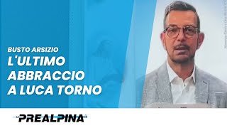 Busto Arsizio  L’ultimo abbraccio a Luca Torno [upl. by Wolram]