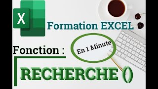 Fonction RECHERCHE Excel DARIJA [upl. by Nnyllaf]