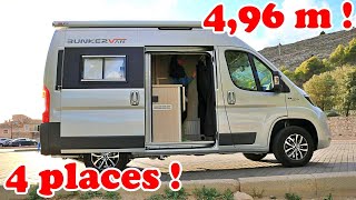 Bunkervan Urban  un minuscule fourgon de 496 m pour 4 personnes [upl. by Mallory]