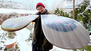 SKATEDECK VS SNOWSKATE [upl. by Sale242]