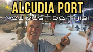 It’s all happening at ALCUDIA PORT mallorca [upl. by Till284]