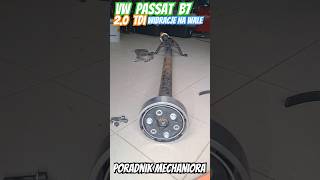 VW PASSAT B7 20 TDI DRGANIA NA WALE NAPĘDOWYM automotive driveshaft gearboxrepair mechanic tdi [upl. by Tfat]