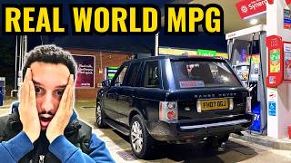 Can You Afford To Drive A V8 Range Rover BRUTALLY HONEST MPG Test [upl. by Marte]