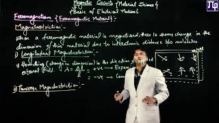 Lec 89 Magnetostriction amp Vellari Effect [upl. by Linsk]